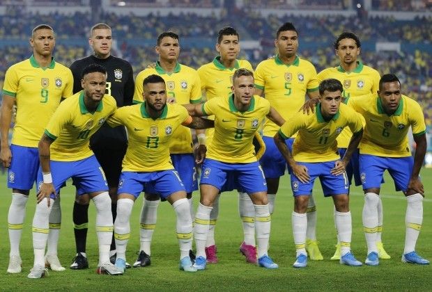 team photo for Brazil
