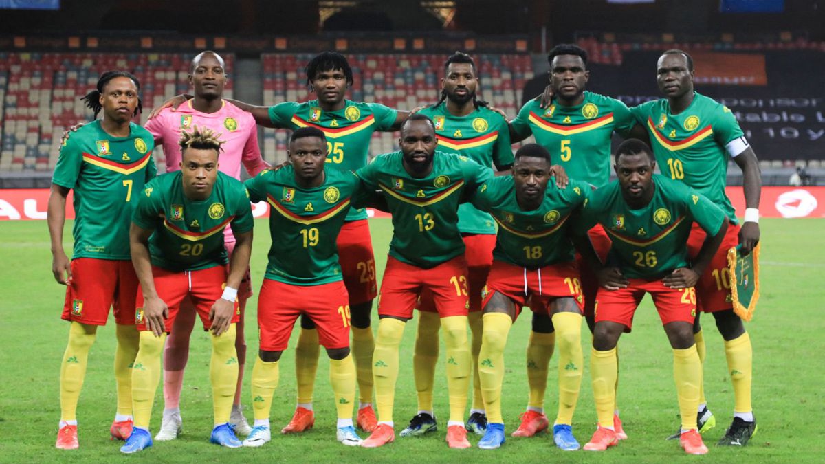 team photo for Cameroon