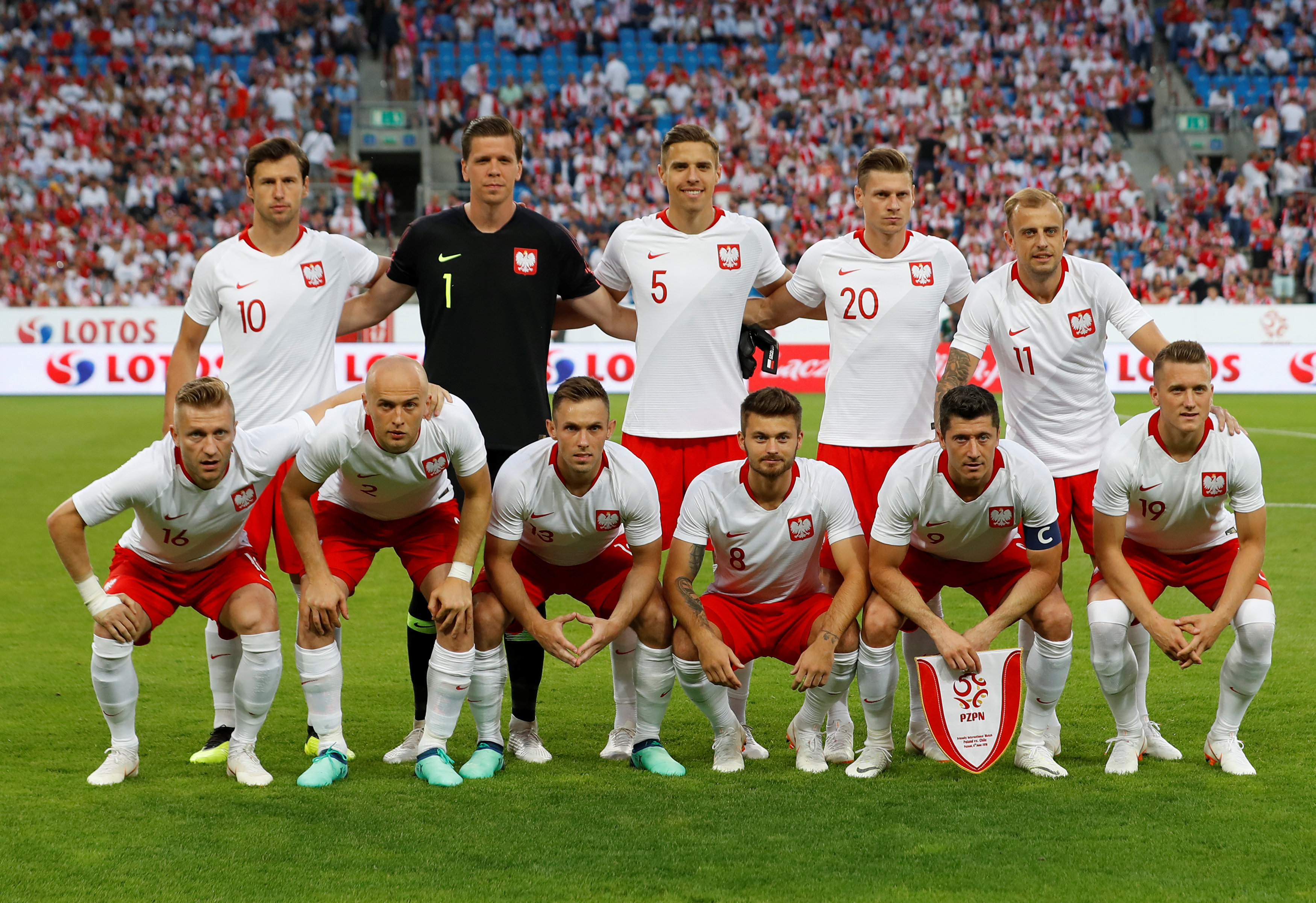 team photo for Poland