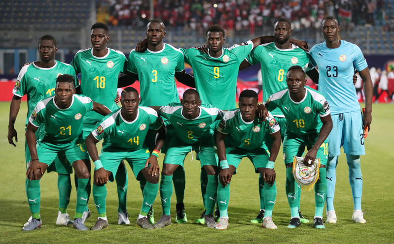 team photo for Senegal